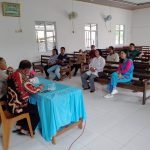 Minggu Kasih, Polres Way Kanan Sambangi GKSBS Sampaikan Binluh Kamtibmas
