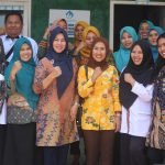 Tim Penggerak Pemeberdayaan Kesejahteraan Keluarga (TP-PKK) Kabupaten Lampung Barat melakukan monitoring sekaligus pembinaan terhadap kader posyandu Kenanga 1 Pekon Trimulyo Kecamatan Gedung Surian