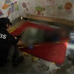 Penemuan Mayat Pria Lansia di ruangan kosong Pasar Way Batu Krui