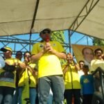 Rayakan Ultah Ke 59,Ribuan Kader Dan Simpatisan Partai Golkar Banjiri Taman JH,Damsik Ladjalani : Tekad Kita Hanya Satu Rebut Kemenangan